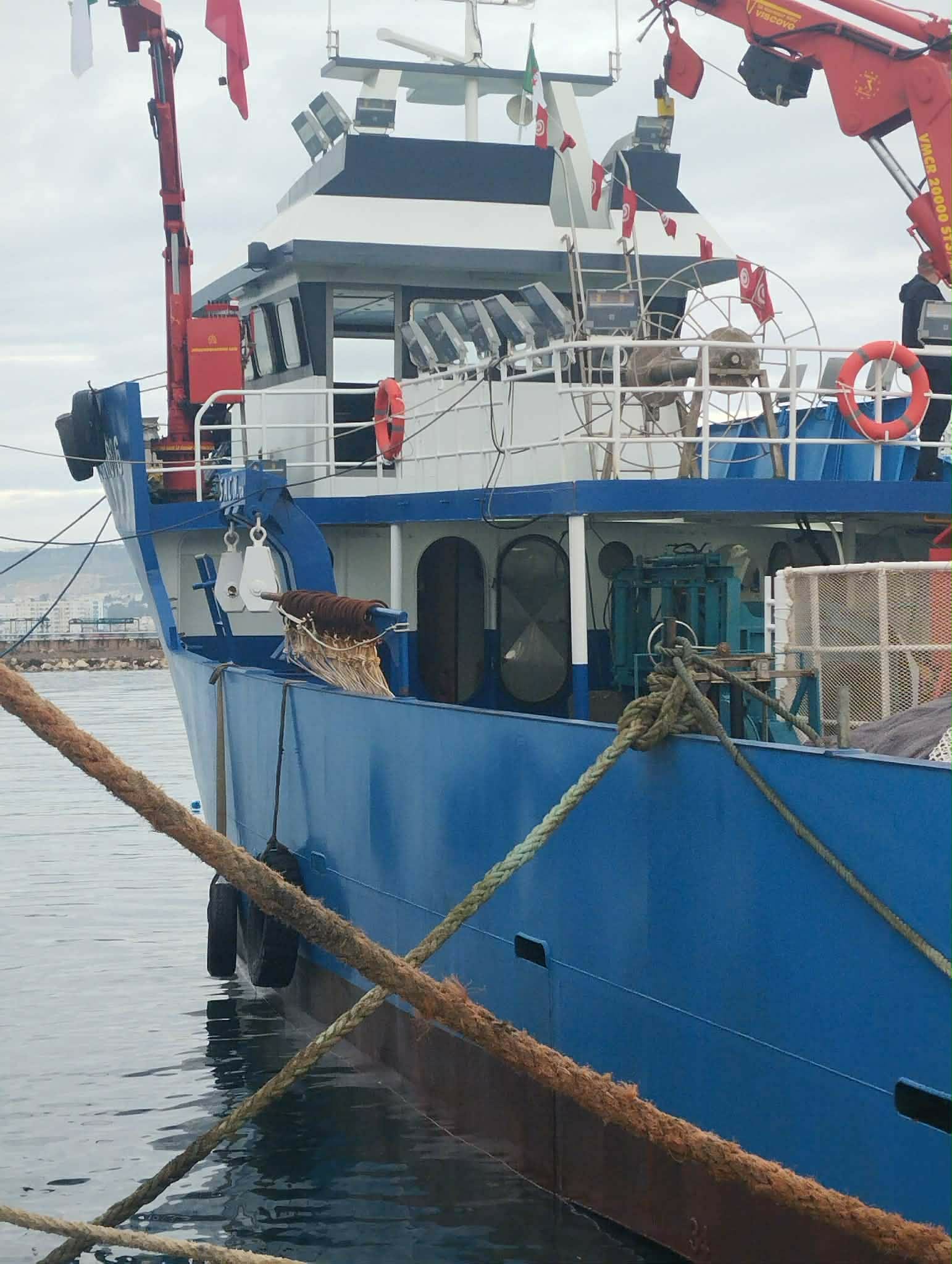 خاص وبالصور:صناعة 3 مراكب بانتاج تونسي من الفولاذ الرفيع